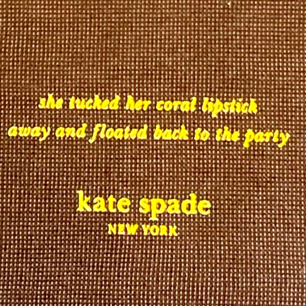 Kate Spade Brown Drawstring Dustbag - Picture 2 of 5